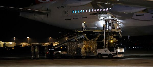 Çin'den sipariş edilen Kovid-19 aşıları Türkiye'ye geldi - Sputnik Türkiye