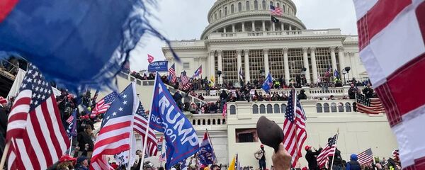 ABD-Kongre-protesto sonrası  -Trump destekçileri - Sputnik Türkiye