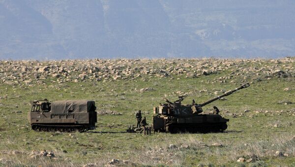 Golan Tepeleri'ndeki İsrail askerleri - Sputnik Türkiye
