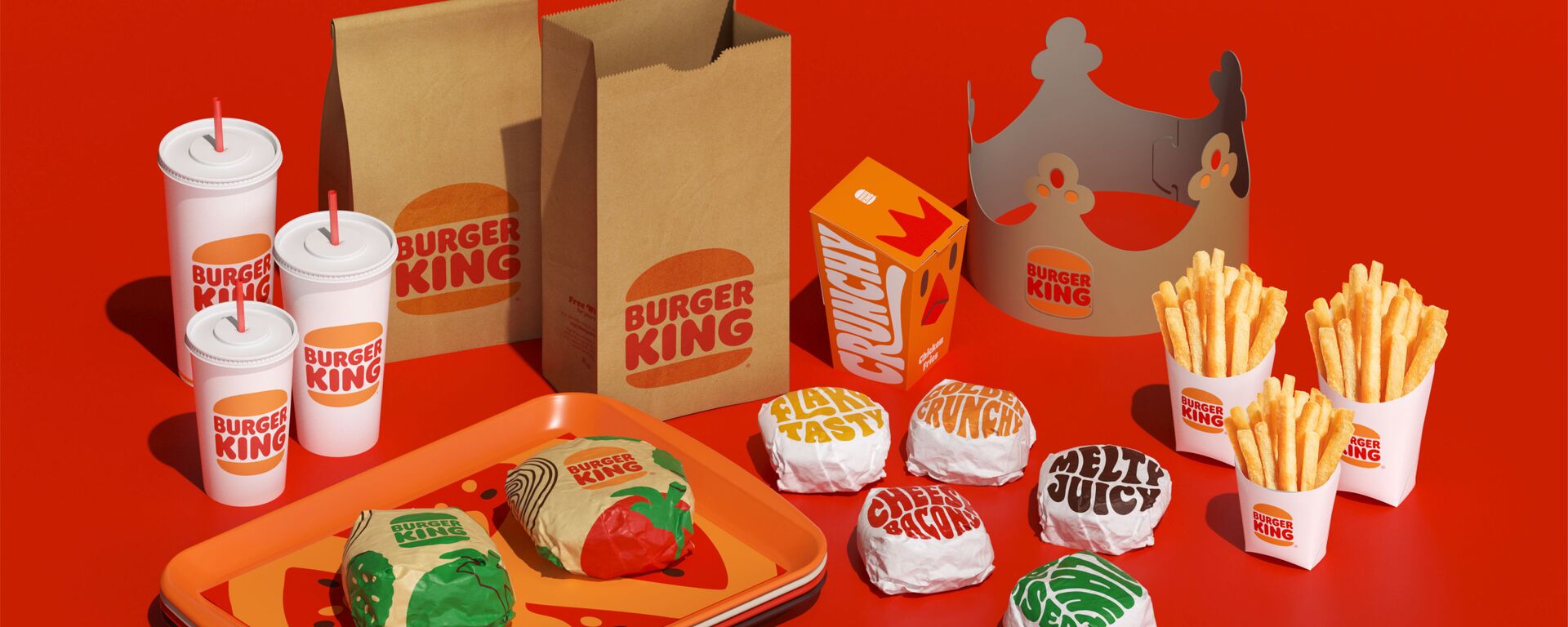 Burger King, 2021 yılında eski logosuna geri döndü. - Sputnik Türkiye, 1920, 18.03.2022