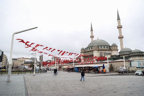 Taksim Camisi'nin genel inşaatının yüzde 95'i tamamlandı - Sputnik Türkiye