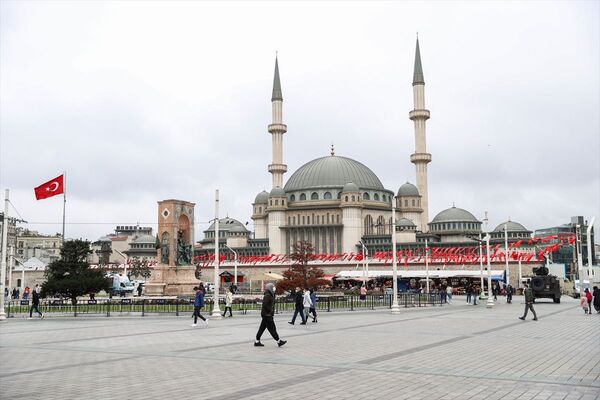 Taksim Camisi'nin genel inşaatının yüzde 95'i tamamlandı - Sputnik Türkiye