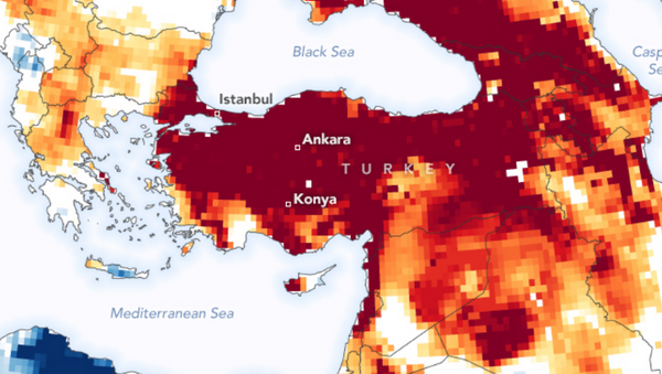 NASA'dan Türkiye'ye kuraklık uyarısı - Sputnik Türkiye