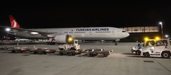 Çin'den sipariş edilen aşıları getiren uçak İstanbul'a geldi - Sputnik Türkiye