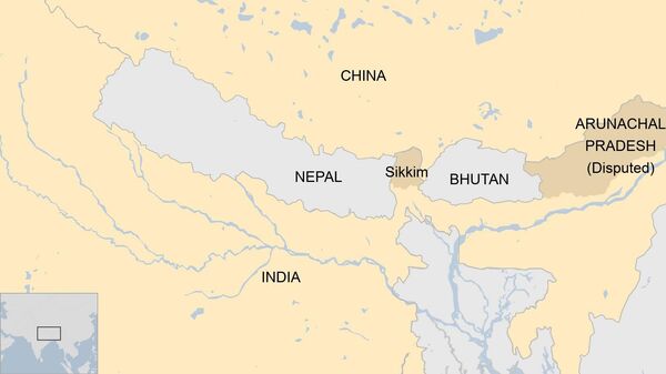 Hindistan ile Çin arasında ihtilaflı Sikkim sınırında çatışma - Sputnik Türkiye