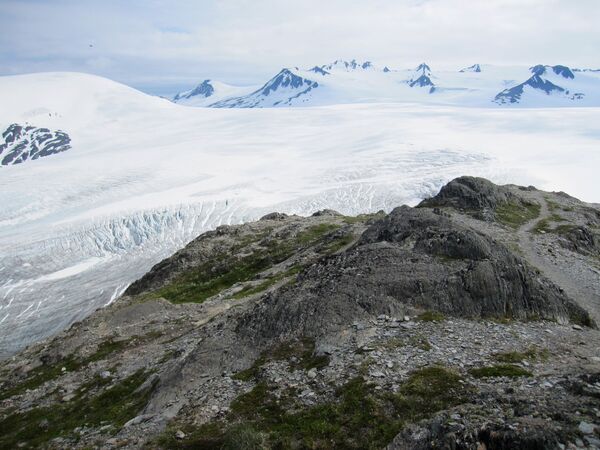 Alaska'daki buzullar eriyor - Sputnik Türkiye