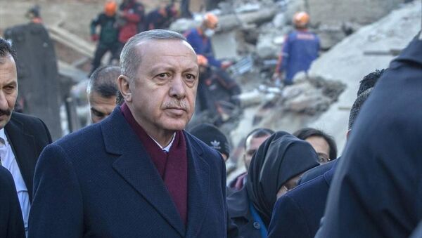 Cumhurbaşkanı Erdoğan'dan Elazığ'daki deprem konutları paylaşımı - Sputnik Türkiye