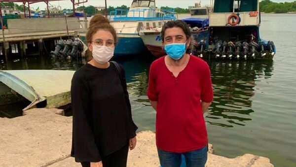 Mozart gemisinde yaralanan Bahadır Yeşilalan tedavisinin ardından gemiye döndü - Sputnik Türkiye