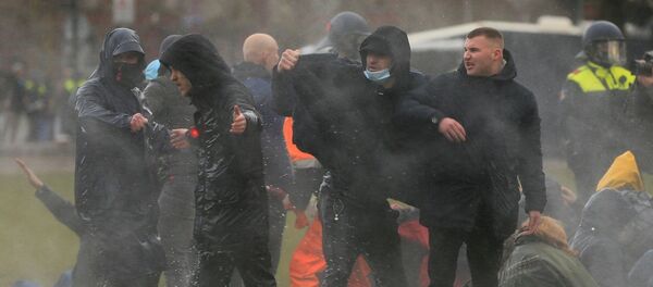 Hollanda - protesto - Sputnik Türkiye