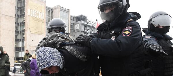 Rusya - Moskova - protesto Rusya - Moskova - protesto - Sputnik Türkiye