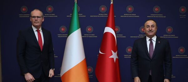 Dışişleri Bakanı Mevlüt Çavuşoğlu, İrlanda Dışişleri Bakanı Simon Coveney ile Dışişleri Bakanlığı’nda görüştü. - Sputnik Türkiye