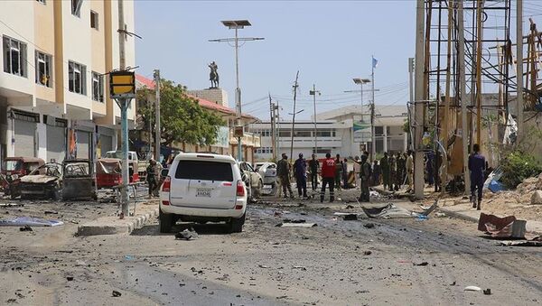 Somali'nin başkenti Mogadişu'da büyük bir patlama - Sputnik Türkiye