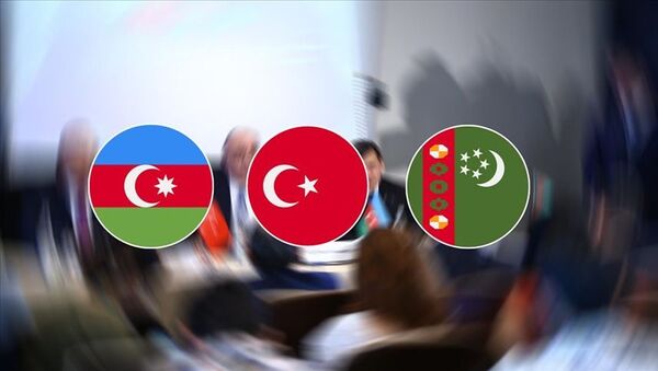 Türkiye-Azerbaycan-Türkmenistan Üçlü Dışişleri Bakanları 5. Toplantısı Türkiye'de düzenlenecek - Sputnik Türkiye