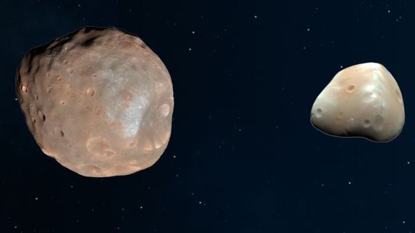 Mars'ın uyduları Phobos ve Deimos - Sputnik Türkiye