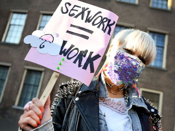Hollanda'da seks işçileri - Sputnik Türkiye