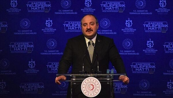Sanayi ve Teknoloji Bakanı Mustafa Varank, Kocaeli`de - Sputnik Türkiye