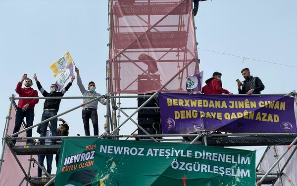 İstanbul Yenikapı miting alanında Nevruz kutlamaları  - Sputnik Türkiye