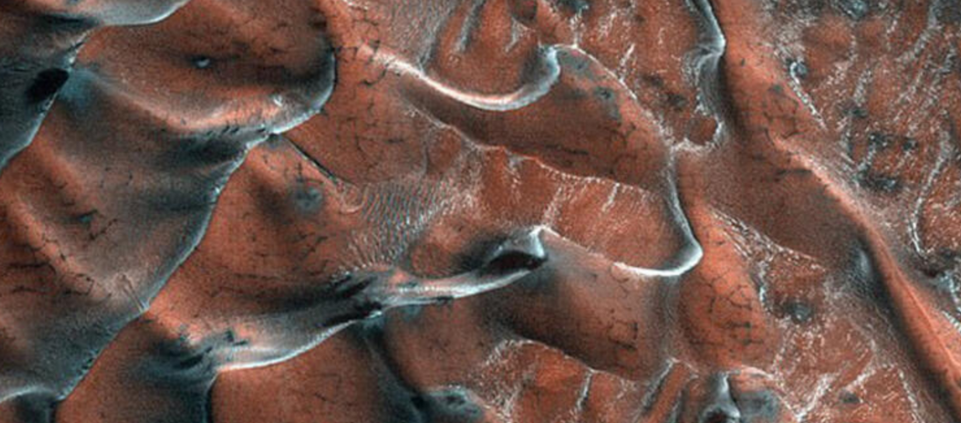 Mars'ın buzlu kum tepeleri - Sputnik Türkiye, 1920, 29.03.2021
