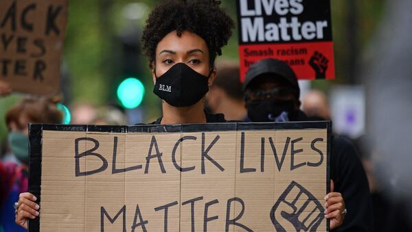 İngiltere - Black Lives Matter - protesto - Sputnik Türkiye