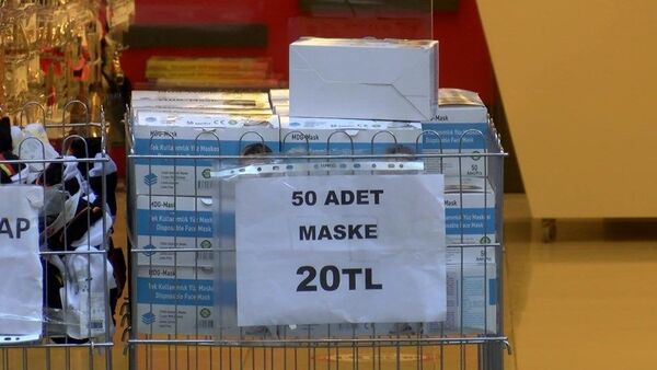 standartlara uygun olmayan maske, satış, koronavirüs - Sputnik Türkiye