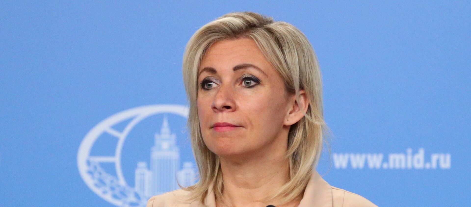 Mariya Zaharova - Sputnik Türkiye, 1920, 15.04.2021