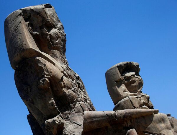 Açıklamada, Mısır İmparatorluğu döneminde Luksor'daki en büyük idari ve endüstriyel yerleşim yeri olduğu belirtilen antik kentin, Kral III. Amenhotep tarafından 3 bin yıl önce kurulduğu ifade edilmişti. - Sputnik Türkiye