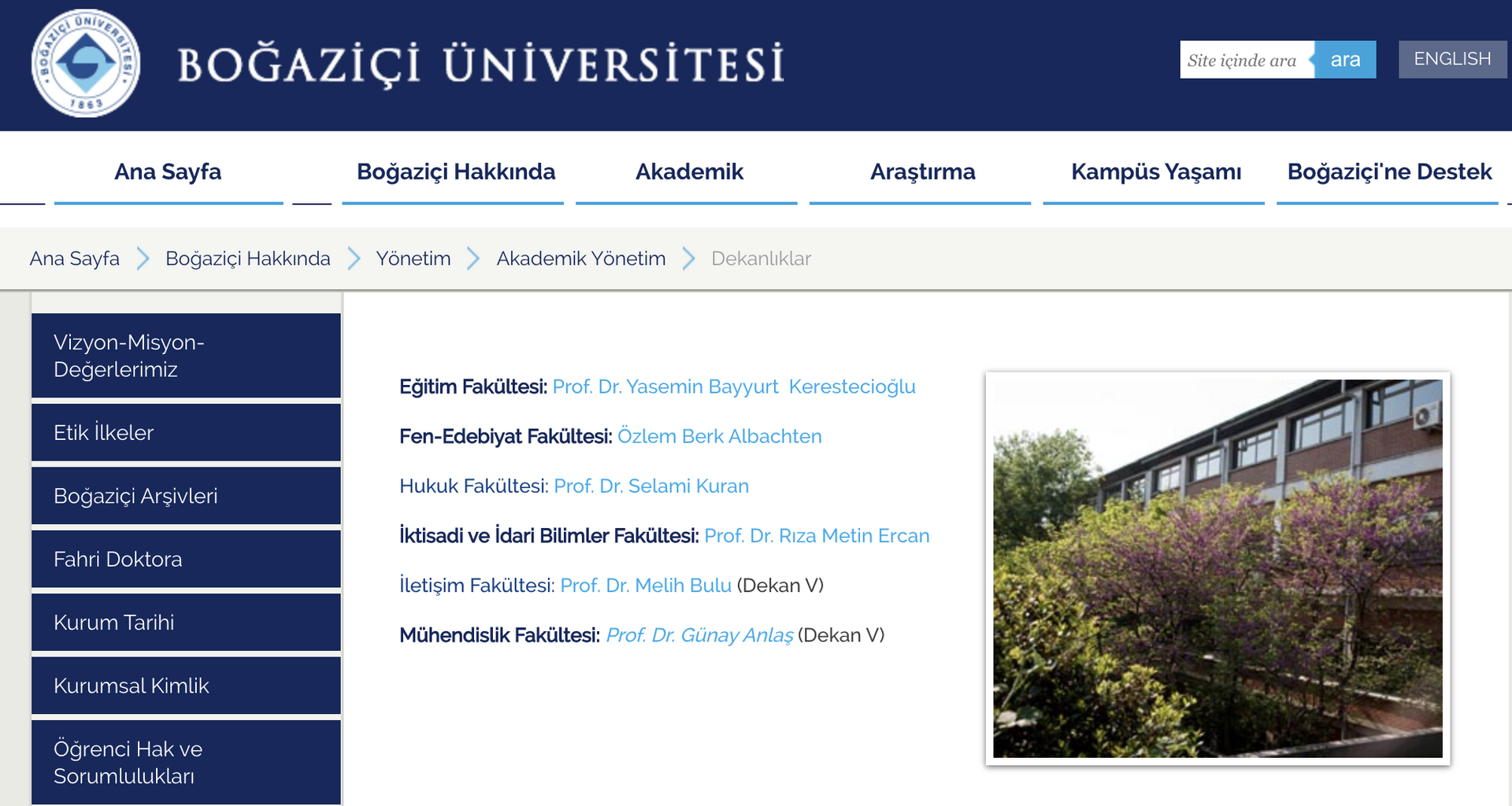 Prof. Bulu, Boğaziçi Üniversitesi'nde kurulan iletişim fakültesine vekaleten dekan olarak atandı - Sputnik Türkiye, 1920, 20.04.2021