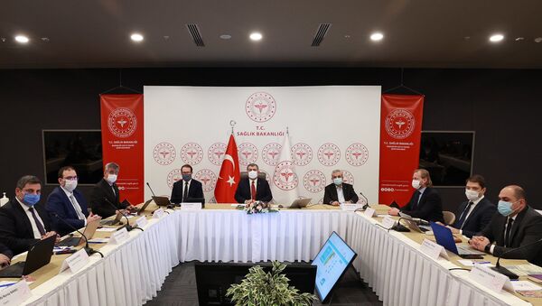 Koca, İstanbul İl Sağlık yöneticileriyle - Sputnik Türkiye
