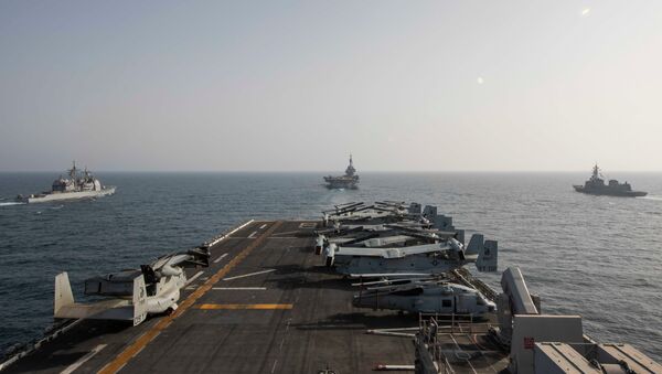 ABD ve İran gemileri uzun bir aradan sonra Basra Körfezi'nde yeniden karşı karşıya  - Sputnik Türkiye