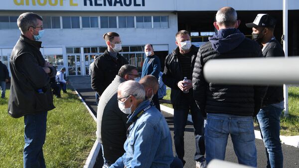 Fransa- Renault fabrikası - Sputnik Türkiye