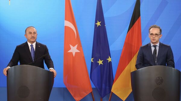 Mevlüt Çavuşoğlu- Heiko Maas - Sputnik Türkiye