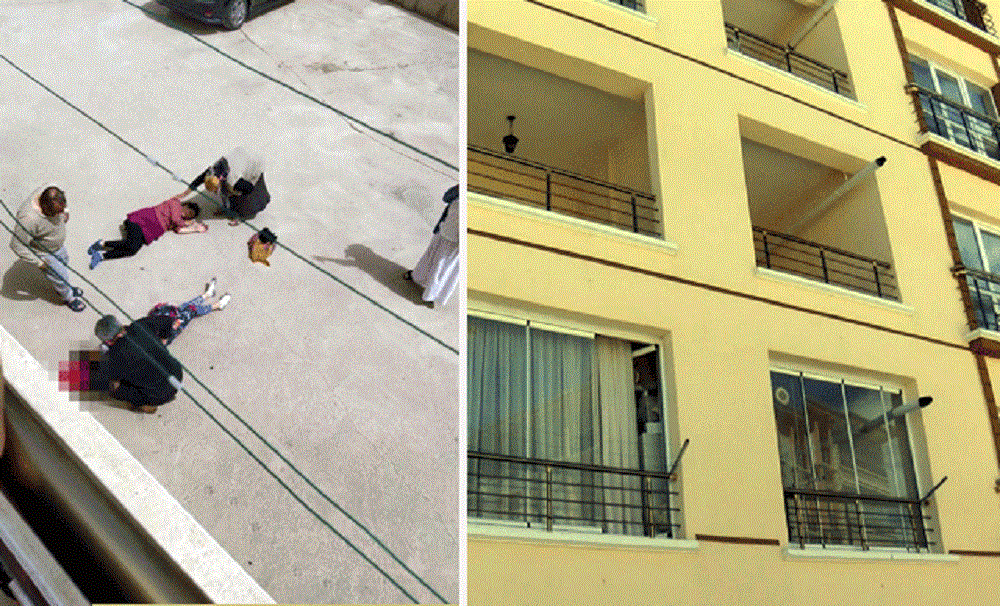 Gelin- görümce 2'nci katın balkonundan düştü  - Sputnik Türkiye