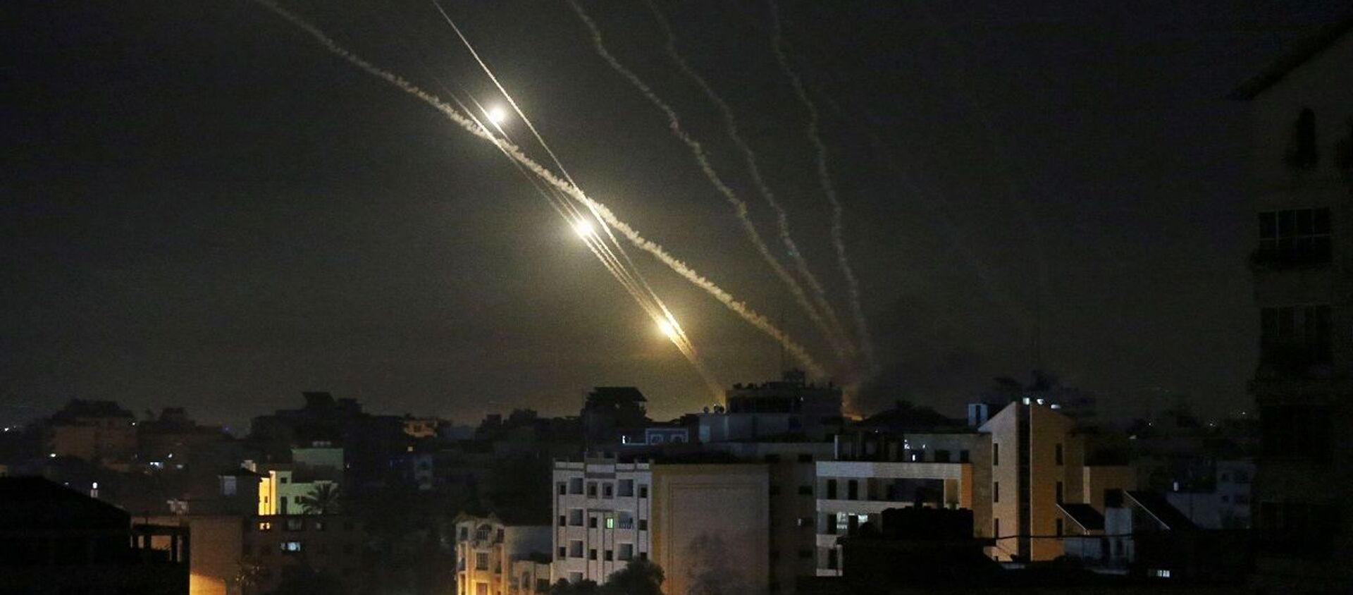 Hamas - Tel Aviv - İsrail - roket saldırısı - Sputnik Türkiye, 1920, 20.05.2021