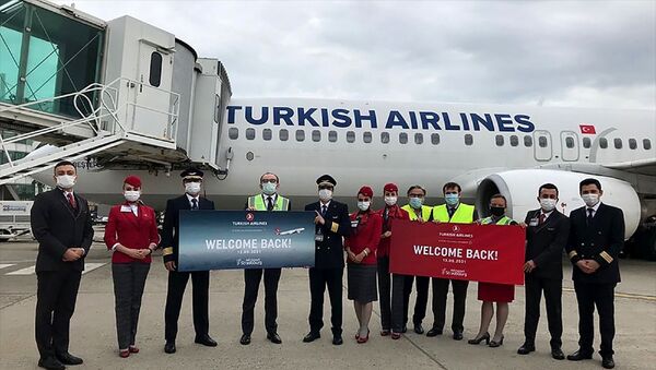 THY'nin İstanbul-Strazburg seferleri başladı - Sputnik Türkiye