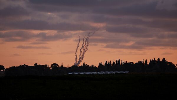 Gazze - İsrail - roket saldırısı - Sputnik Türkiye
