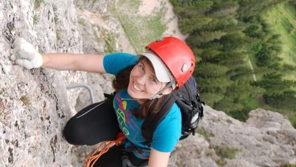 Dağ tırmanışı için ülkesi Ukrayna’dan Antalya’ya 1 Mayıs Cumartesi günü gelen 42 yaşındaki Yana Kryvosheia - Sputnik Türkiye