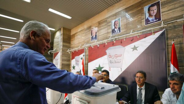 Suriye seçimleri başladı - Sputnik Türkiye