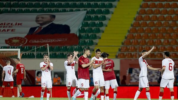 Türkiye A Milli Futbol Takımı - Azerbaycan - Sputnik Türkiye