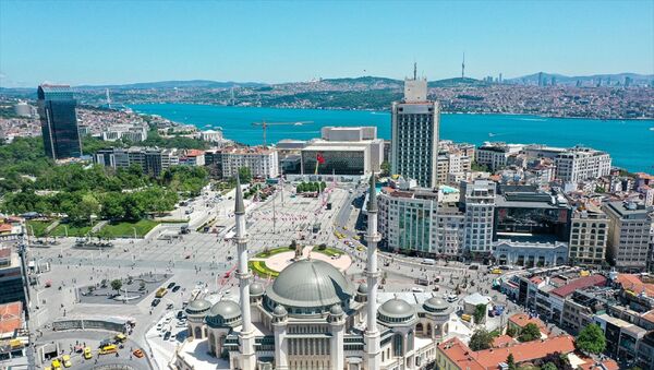 Taksim'e yapılan cami - Sputnik Türkiye