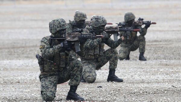 Güney Kore askerleri- ordusu - Sputnik Türkiye