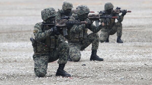 Güney Kore askerleri- ordusu - Sputnik Türkiye