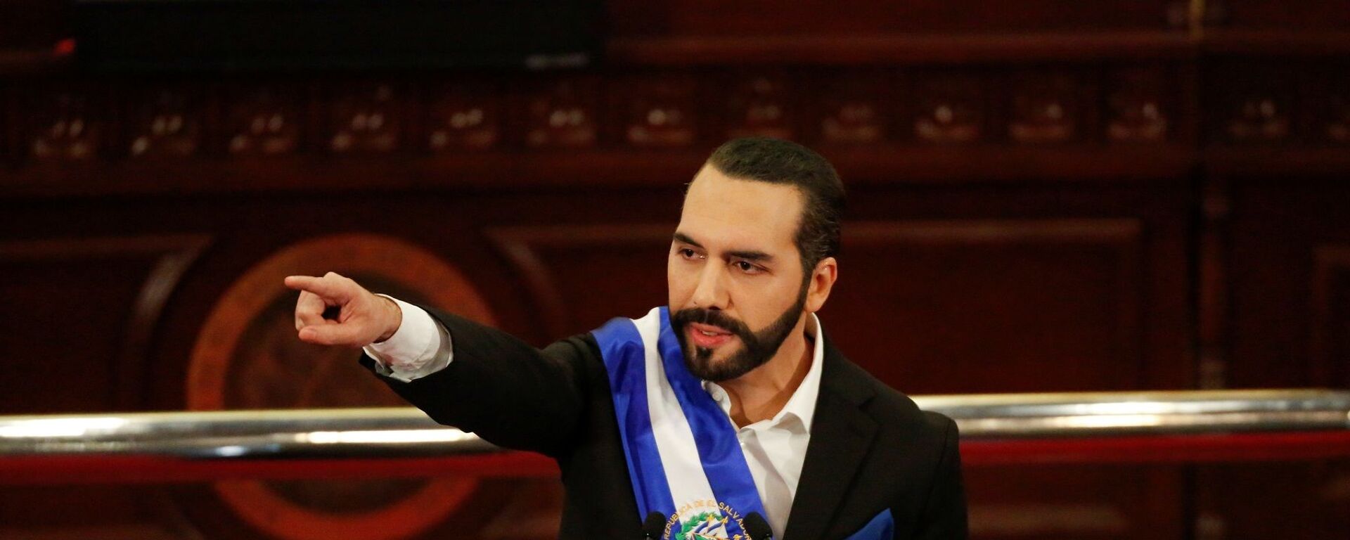 El Salvador Devlet Başkanı Nayib Bukele - Sputnik Türkiye, 1920, 11.10.2021