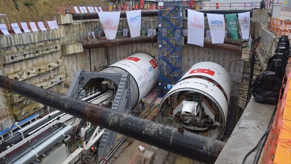 Gebze-Darıca metro hattı 2023 yılında hizmete girecek - Sputnik Türkiye