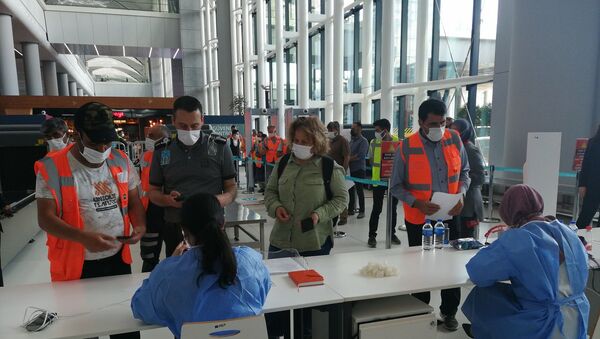 İstanbul Havalimanı Kovid-19 Aşı Merkezi hizmete açıldı - Sputnik Türkiye