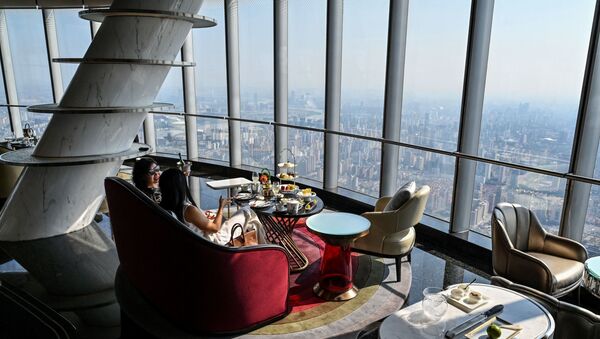 Şangay'da dünyanın en yüksek oteli açıldı - Sputnik Türkiye