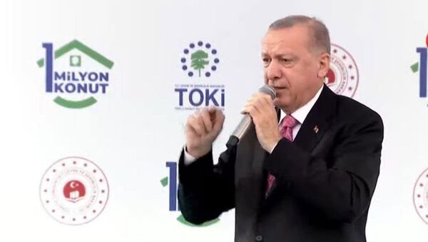 Cumhurbaşkanı Erdoğan: 5 milyon vatandaşımızı sıcak bir yuvaya kavuşturduk - Sputnik Türkiye