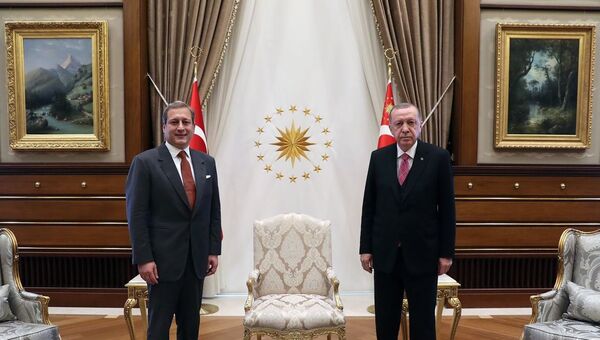 Burak Elmas - Recep Tayyip Erdoğan - Sputnik Türkiye