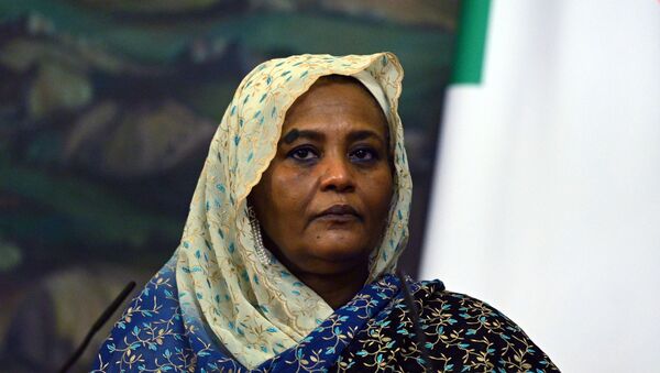 Sudan Dışişleri Bakanı Meryem Sadık Mehdi - Sputnik Türkiye