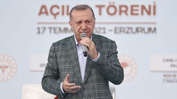 Recep Tayyip Erdoğan - Erzurum - Sputnik Türkiye