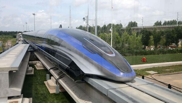 Çin - maglev treni - Sputnik Türkiye